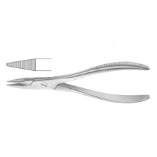 Flat Nose Plier Pointed Stainless Steel, 19.5 cm - 7 3/4"